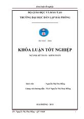 Hoàn thiện công tác kế toán doanh thu, chi phí và xác định kết quả kinh doanh tại công ty TNHH thƣơng mại hƣơng giang