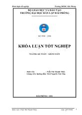 Hoàn thiện công tác kế toán hạch toán doanh thu, chi phí và xác định kết quả kinh doanh tại công ty TNHH thương mại và dịch vụ Đức Huy