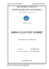 Hoàn thiện tổ chức công tác kế toán doanh thu, chi phí và xác định kết quả kinh doanh tại công ty TNHH thương mại dịch vụ xuất nhập khẩu Quang Tiến