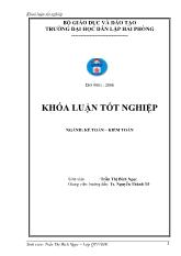 Hoàn thiện tổ chức kế toán tập hợp chi phí sản xuất và tính giá thành sản phẩm tại công ty cổ phẩn xuất khẩu thủy sản 2 Quảng Ninh
