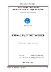 Khóa luận Hoàn thiện công tác kế toán nguyên vật liệu tại công ty TNHH nội thất thủy Sejin - Vinashin