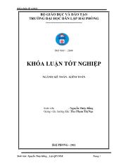 Khóa luận Hoàn thiện công tác kế toán vốn bằng tiền tại công ty cổ phần thương mại đầu tư Vân Long CDC (time new roman, 18pt, bold)