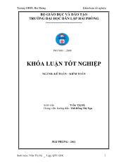 Khóa luận Hoàn thiện công tác tổ chức kế toán thuế giá trị gia tăng tại công ty cổ phần nhiệt điện Phả Lại