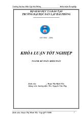 Khóa luận Hoàn thiện tổ chức công tác kế toán doanh thu, chi phí và xác định kết quả kinh doanh tại công ty thương mại và dịch vụ Toàn Tâm