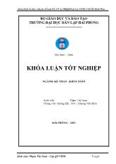 Khóa luận Hoàn thiện tổ chức công tác kế toán doanh thu, chi phí và xác định kết quả kibh daonh tại công ty TNHH Vận tải - Thương mại Minh Phúc