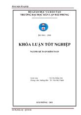 Khóa luận Kế toán bán hàng và xác định kết quả kinh doanh tại công ty cổ phần tri thức thời đại