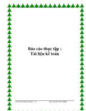 Tài liệu kế toán tại công ty TNHH Thiên Hoà An