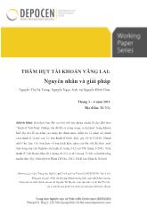 Thâm hụt tài khoản vãng lai: Nguyên nhân và giải pháp