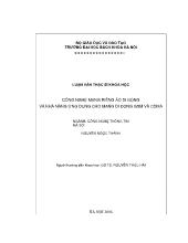 Công nghệ mạng riêng ảo di động và khả năng ứng dụng cho mạng di động GMS và CDMS