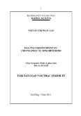 Đào tạo nguồn nhân lực cho ngành y tế tỉnh Bình Định
