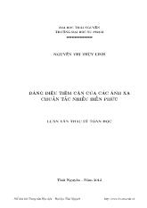 Luận văn Dáng điệu tiệm cận của các ánh xạ chuẩn tắc nhiều biến phức