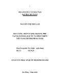 Luận văn Đo lường chất lượng dịch vụ thẻ tại ngân hàng đầu tư và phát triển Việt Nam chi nhánh Đà Nẵng