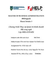 Đề tài Phân tích và đánh giá chiến lược kinh doanh Công ty cổ phần bánh kẹo Hải Hà (HAIHACO)