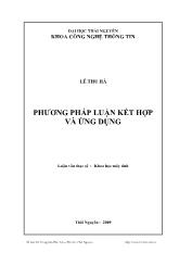 Luận văn Phương pháp luận kết hợp và ứng dụng