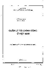 Quản lý tài chính công ở Việt Nam