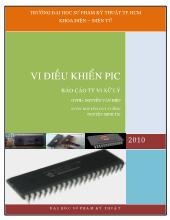 Báo cáo Thông tin vi xử ly - Vi điều khiển pic