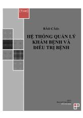 Hệ thống quản lý khám bệnh và điều trị bệnh
