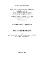 Hỗ trợ nâng cao năng lực thể chế theo dõi chỉ số đói nghèo - Môi trường