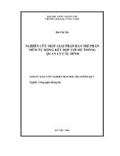 Khóa luận Nghiên cứu một giải pháp bảo trì phần mềm tự động kết hợp với hệthống quản lý cấu hình