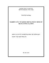 Khóa luận Nghiên cứu về kiểm chứng phần mềm sử dụng công cụ spin