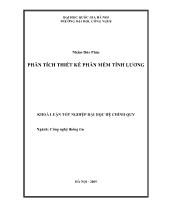 Khóa luận Phân tích thiết kế phần mềm tính lương