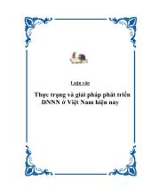 Thực trạng và giải pháp phát triển doanh nghiệp nhà nước ở Việt Nam hiện nay