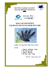Báo cáo Phân tích tập đoàn thủy sản minh phú - Mpc
