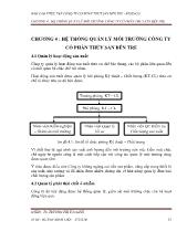 Báo cáo Thực tập công ty cổ phần thủy sản bến tre - Beseaco - Chương 40: Hệ thống quản lý môi trường công ty cổ phấn thủy sản Bến Tre