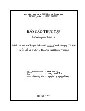 Đề tài Công tác tổ chưć quan̉ lý của công ty TNHH sản xuất và dic̣h vụ thương mại Hùng Vương