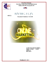 Đề tài Marketing trực tuyến