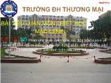 Đề tài Phân tích quan điểm của triết học Mac-Lenin về vấn đề con người