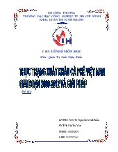 Đề tài Thực trạng xuất khẩu cà phê Việt Nam giai đoạn 2009 - 2012 và giải pháp