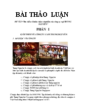 Đề tài Tìm hiểu về nhãn hiệu sản phẩm của công ty cafe Trung Nguyên