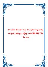 Đề tài Xây dựng chính sách truyền thống cổ động sản phẩm xe Kamaz ở công ty Daesco