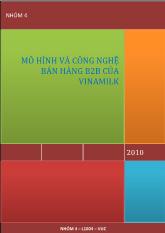 Mô hình và công nghệ bán hàng B2B của Vianmilk