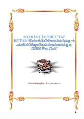 Đề tài Hoàn thiện kế toán bán hàng và xác định kết quả kinh doanh tại công ty TNHH Phú Thái