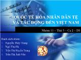 Quốc tế hóa nhân dân tệ và tác động đến Việt Nam