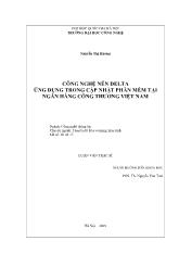 Công nghệ nén delta ứng dụng trong cập nhật phần mềm tại ngân hàng công thương Việt Nam