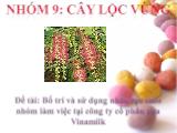 Đề tài Bố trí và sử dụng nhân lực theo nhóm làm việc tại công ty cổ phần sữa Vinamilk