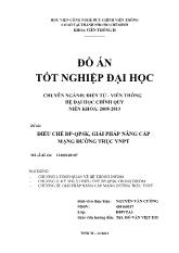 Đề tài Điều chế dp - Qpsk, giải pháp nâng cấp mạng đường trục VNPT