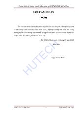 Đề tài Hoàn thiện hệ thống bán lẻ xăng dầu tại xí nghiệp thương mại dầu khí hành không Miền Nam