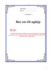 Đề tài Trích chọn thông tin trên tập văn bản pháp luật dùng kỹ thuật học máy bán giám sát dựa trên mô hình crfs theo tiêu chuẩn kỳ vọng tổng quát