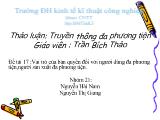 Đề tài Vai trò của bản quyền đối với người dùng đa phương tiện, người sản xuất đa phương tiện