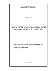 Khóa luận Phương pháp học gần không giám sát để trích chọn thực thể tên tổ chức