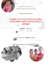 Luận văn Nghiên cứu cơ cấu dân số theo giới tính ở Việt Nam giai đoạn 1999 - 2009
