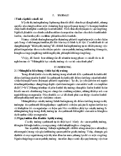 Luận văn Những thất bại của thị trường và vai trò của chính phủ