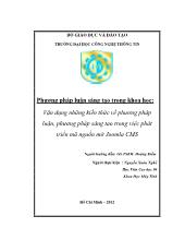 Phương pháp luận sáng tạo trong khoa học: Vận dụng những kiến thức về phương pháp luận, phương pháp sáng tạo trong việc phát triển mã nguồn mở Joomla CMS