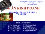 Thành lập “quán cà phê – phượt”