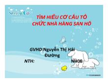 Tìm hiểu cơ cấu tổ chức nhà hàng San Hô