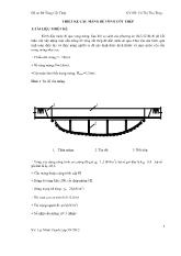 Thiết kế cầu máng bê tông cốt thép